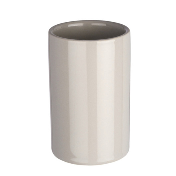 GOBELET EN CERAMIQUE POLARIS GRIS PASTEL
