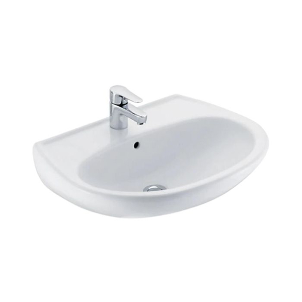 LAVABO SANS COLONE BLANC 540X464 MM BRIVE