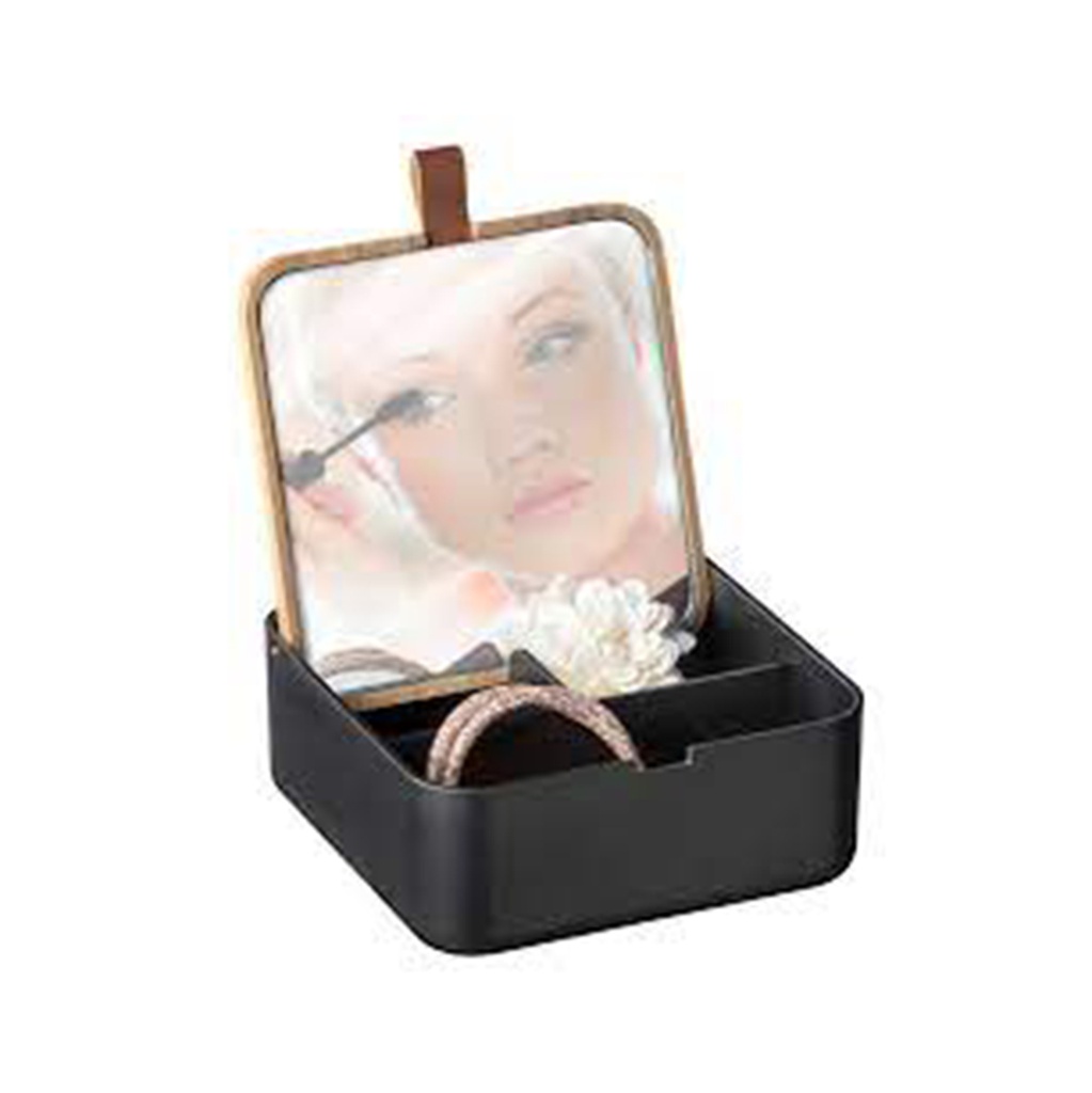 MIRROIR AVEC ORGANISEUR BOVISA NOIR