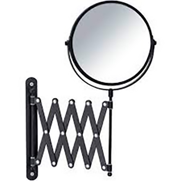 MIROIR MURAL TELESCOPIQUE EXCLUSIF NOIR