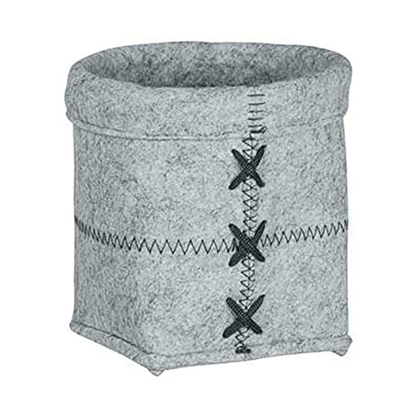 PANIER DE BAIN EN FEUTRE MOD. MARA S, GRIS CLAIR