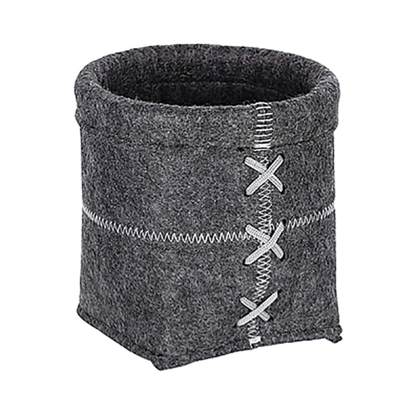 PANIER DE BAIN EN FEUTRE MOD. MARA S, ANTHRACITE