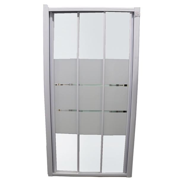 PAROI DE DOUCHE 3V COULLISSANTE MISSI 100CM CHROME