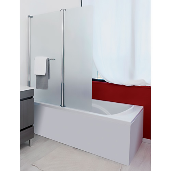 PARE-BAIGNOIRE AREK 2 VOLETS PLIANTS VERRE TREMPE DEPOLI
