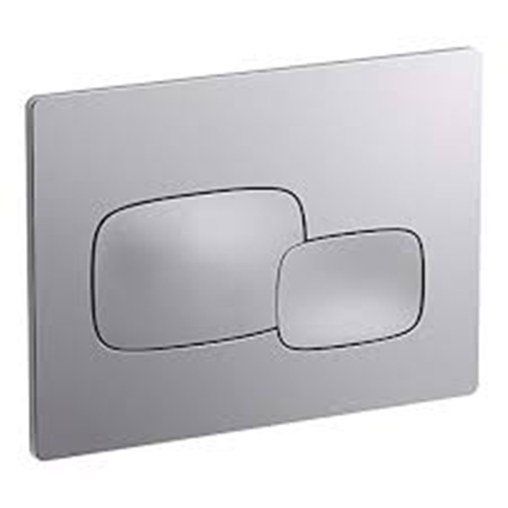 PLAQUE DE COMMANDE BRILLANT CHROME