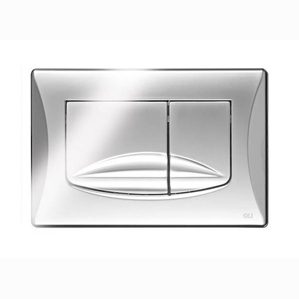 PLAQUE DE COMMANDE RIVER SATIN CHROME