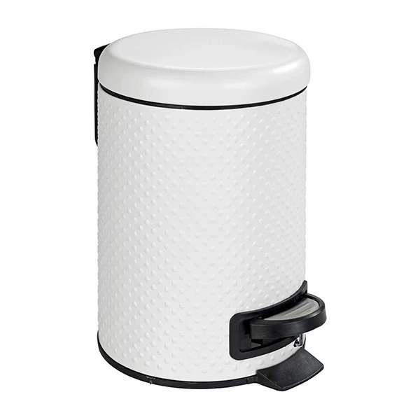 POUBELLE A PEDALE PUNTO BLANC 3L