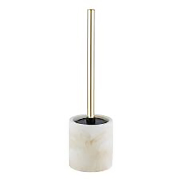 BROSSE WC ODOS BLANC BEIGE