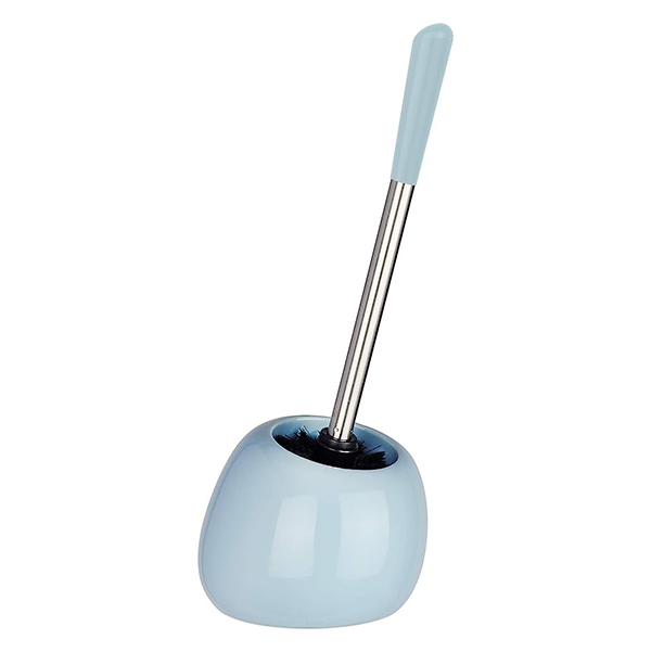 BROSSE WC EN CERAMIQUE POLARIS PASTEL BLEU