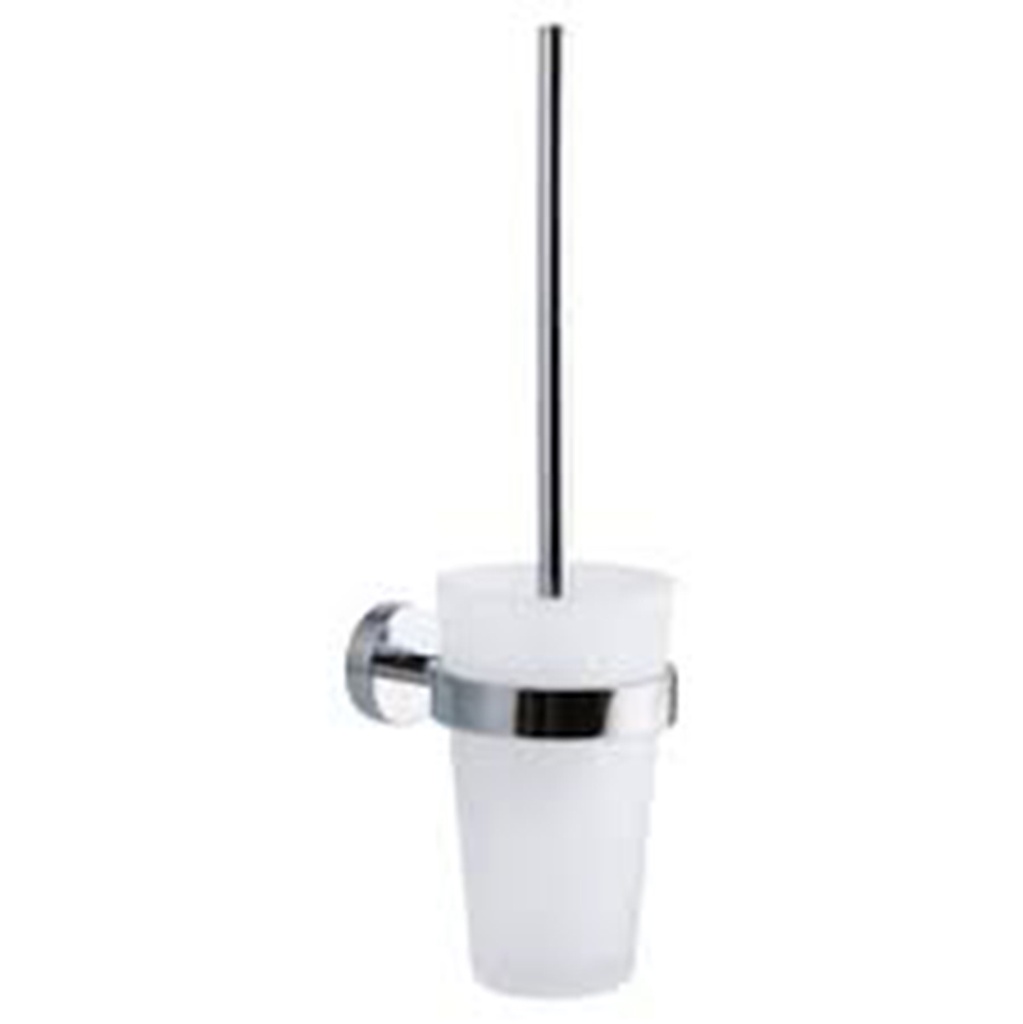 PORTE BROSSE TOILETTE SMOOZ CHROME