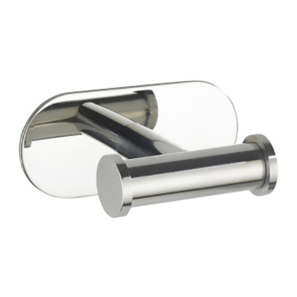 PORTE MANTEAU TURBO-LOC OREA ARGENTE BRILLANT 10X4,5X6,5CM