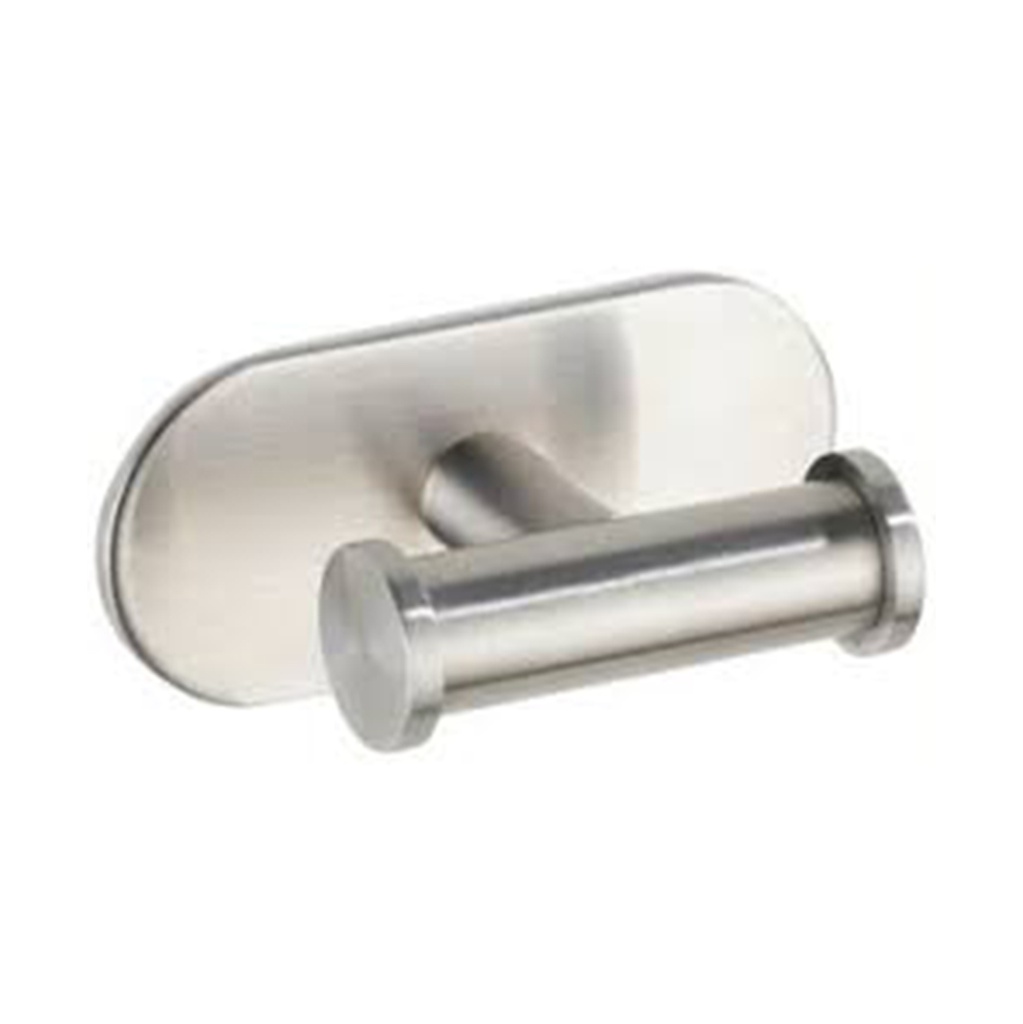 PORTE MANTEAU TURBO-LOC OREA ARGENTE MAT 10X4,5X6,5CM