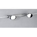 BARRE 2 PATERE EN ACIER INOX BASIC
