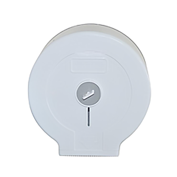 PORTE PAPIER ROULEAU PLASTIQUE BLANC 282X210X265MM