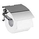 DEROULEUR PAPIER INOX AVEC COUVERCLE PREMIUM 12,5X9X13CM