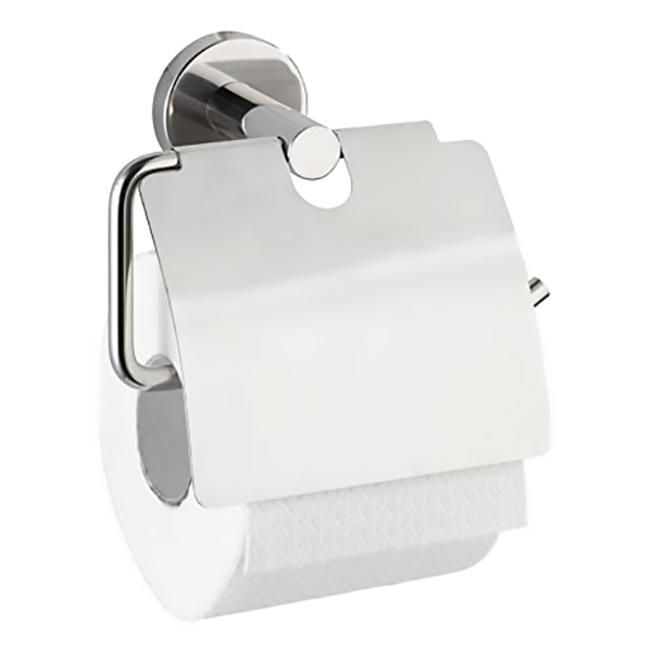 DEROULEUR PAPIER WC AVEC COUVERCLE BOSIO SHINE