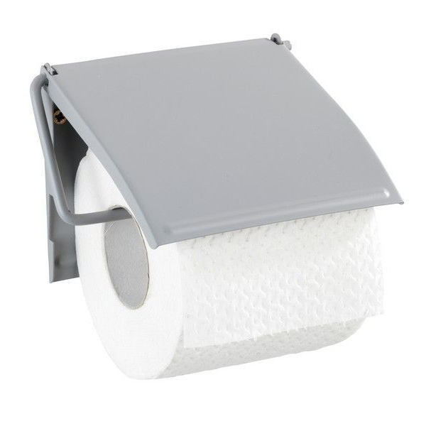 DEROULEUR PAPIER WC COVER GRIS