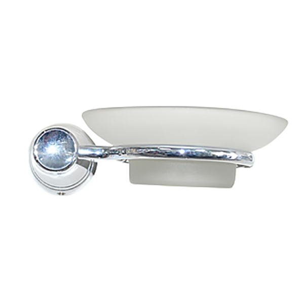 PORTE SAVON ALLIAGE ZINC FINITION NICKEL