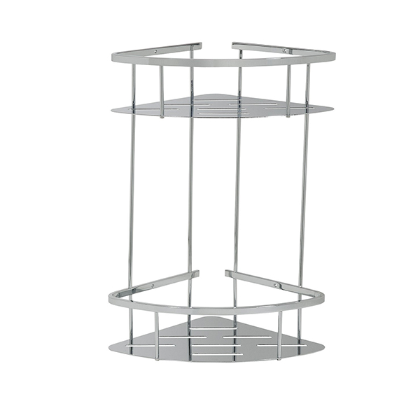 PORTE SAVON DOUBLE ANGLE CHROME CS 368