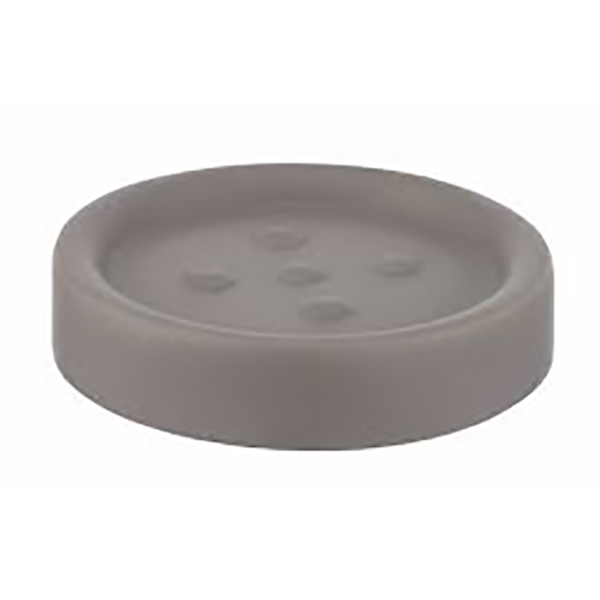 PORTE SAVON POLARIS TAUPE MAT CERAMIQUE