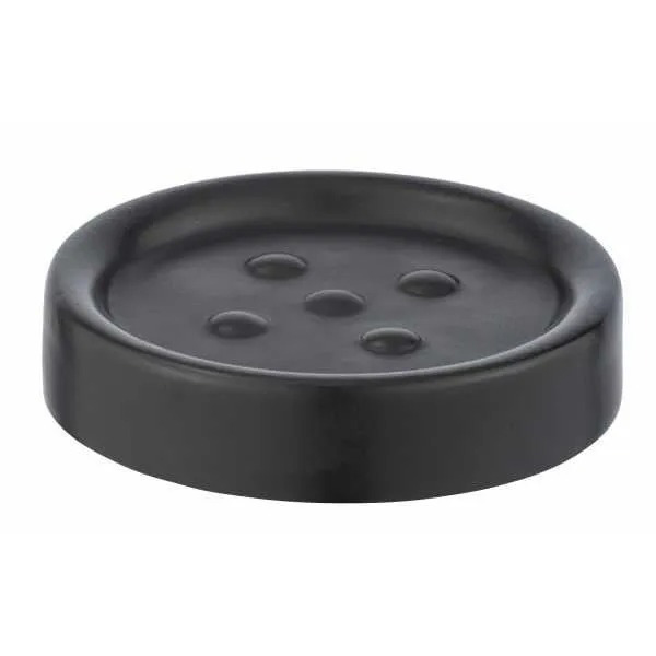 PORTE SAVON POLARIS NOIR MAT