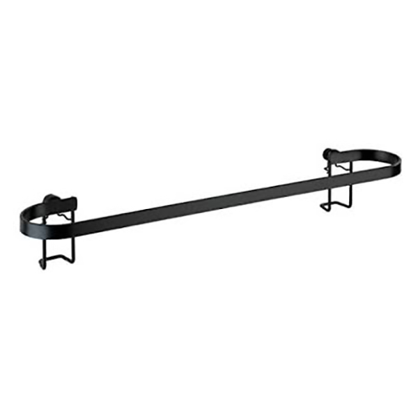 PORTE SERVIETTES CLASSIC PLUS NOIR 10X45X7.5CM