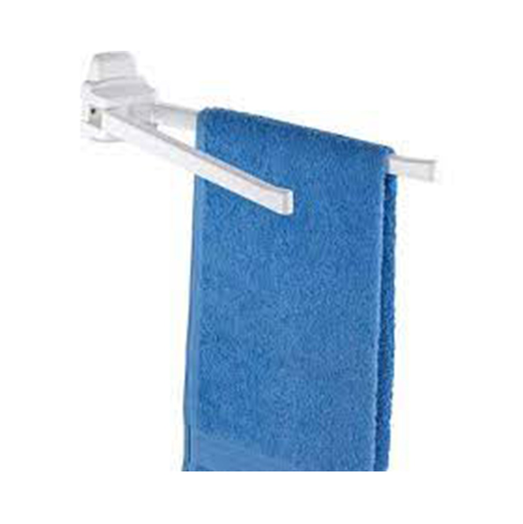 PORTE SERVIETTE MOBILE 2 BARRES PURE