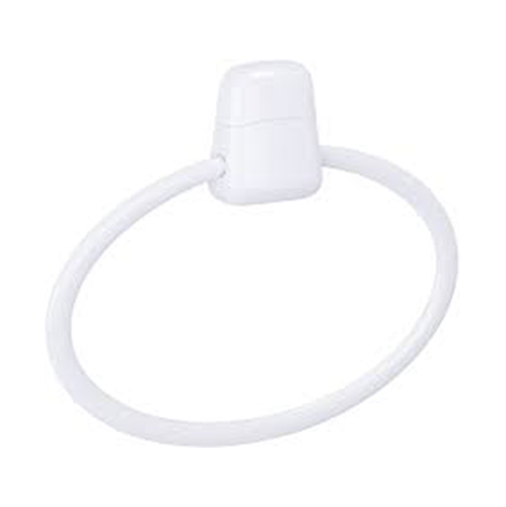 PORTE SERVIETTE ANNEAU PUREBLANC 23X7X27CM