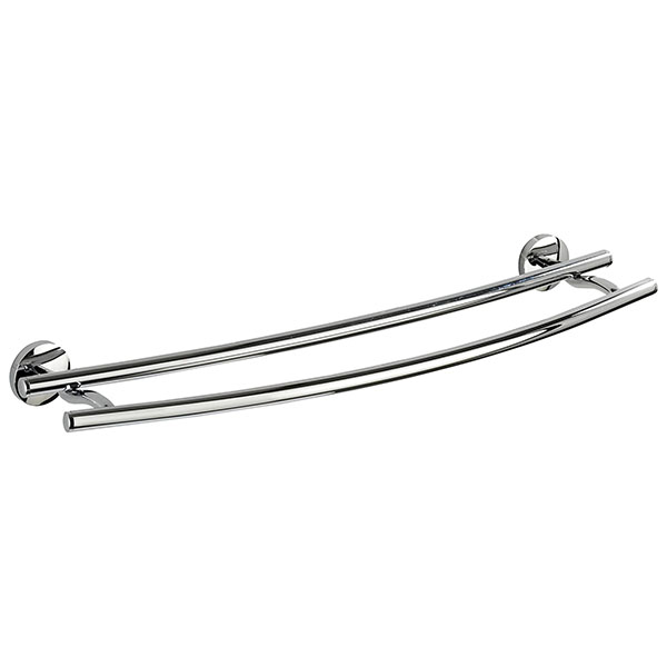 PORTE SERVIETTE DUO CUBA CHROME 22.8X2.0X5.5CM