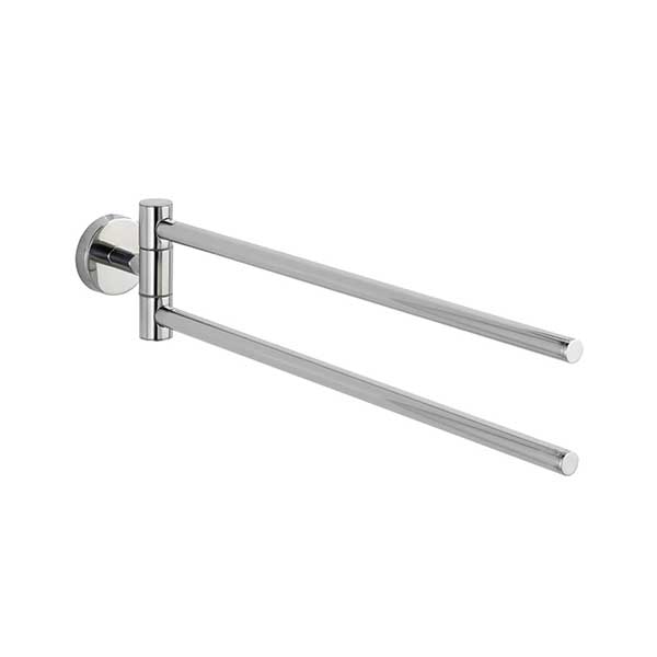 PORTE SERVIETTES 2 BRAS MOBILE BOSIO SHINE INOX