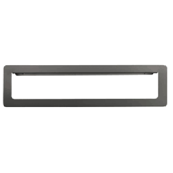 PORTE SERVIETTE AVEC RACK MONTELLA ANTHRACITE 9,5X3X23,5CM