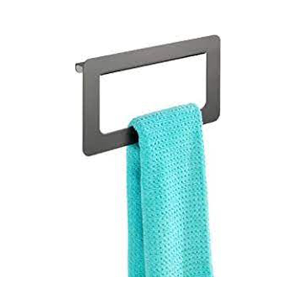 PORTE SERVIETTE SIMPLE MONTELLA ANTHRACITE 27X16X8CM