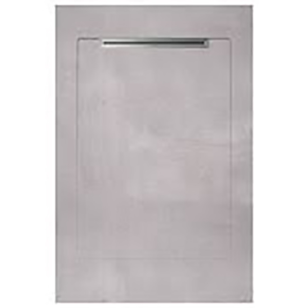 RECEVEUR DE DOUCHE AQUANITE BETON GRIS MATE 800X1200MM AVEC BONDE SLOPE LINE