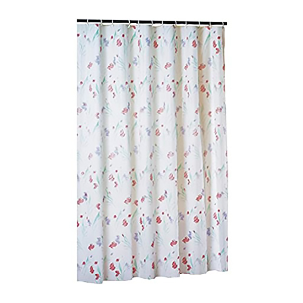 RIDEAU DE DOUCHE PVA 180X200 FLEURS