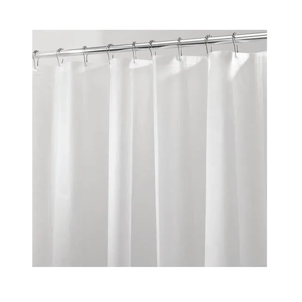 RIDEAU DE DOUCHE 180X200 CM PEVA BLANC