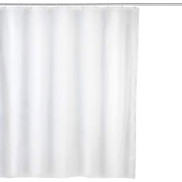 ALLSTAR RIDEAU DE DOUCHE ZEN POLYESTER 180X200 CM BLANC