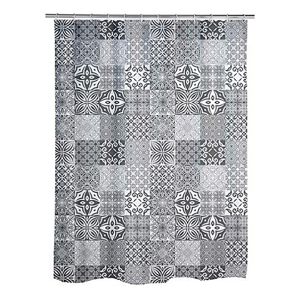 RIDEAU DE DOUCHE 180X200 CM PORTUGAL POLYESTER
