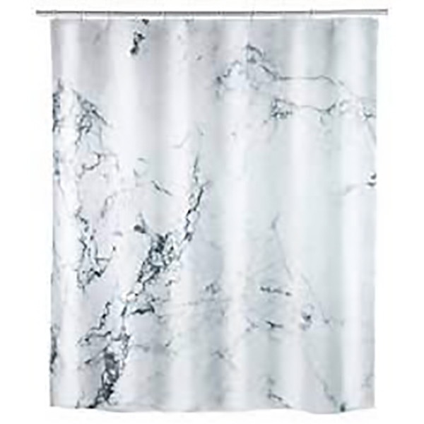RIDEAU DE DOUCHE 180X200 CM ONYX POLYESTER