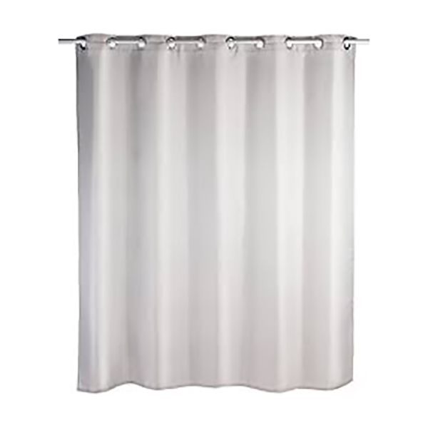 RIDEAU DE DOUCHE COMFORT FLEX 180X200 CM TAUPE POLYESTER