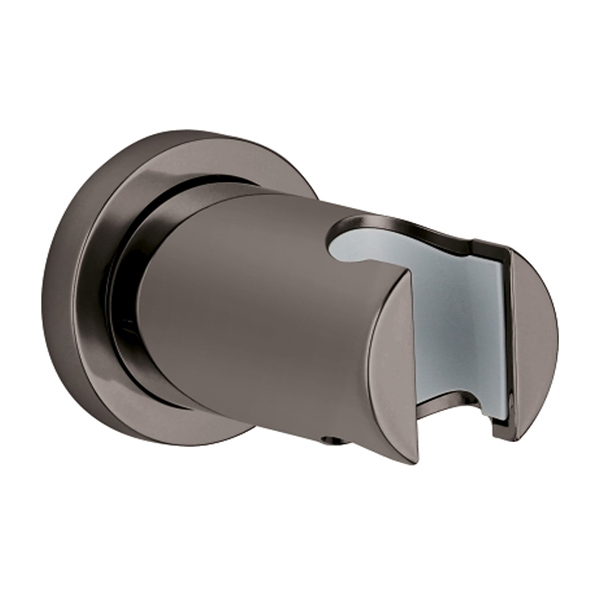 SUPPORT POUR GARNITURE DE DOUCHE FINITION GRAPHITE