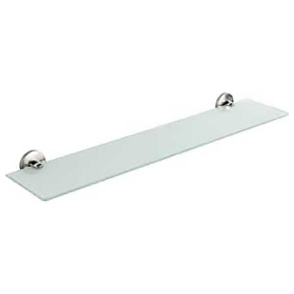 TABLETTE EN VERRE CUBA MAT 60CM
