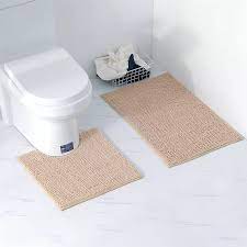 TAPIS DE SALLE DE BAIN CHENILLE SET DE 2 PIECES