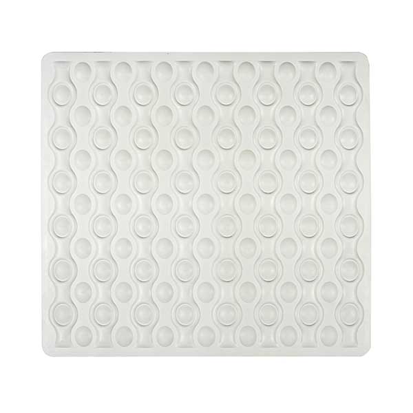 TAPIS DE DOUCHE ROCHA BLANC 54X54 CM