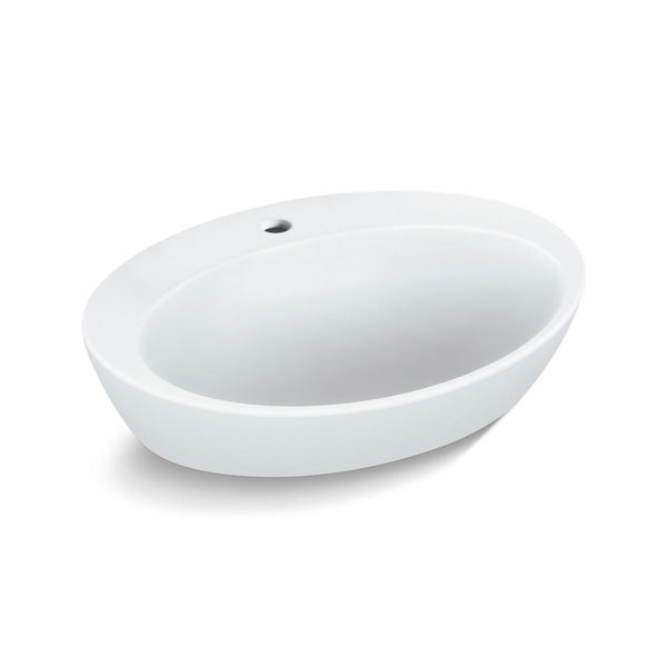 VASQUE A POSER PORCELAINE BLANC KARESS