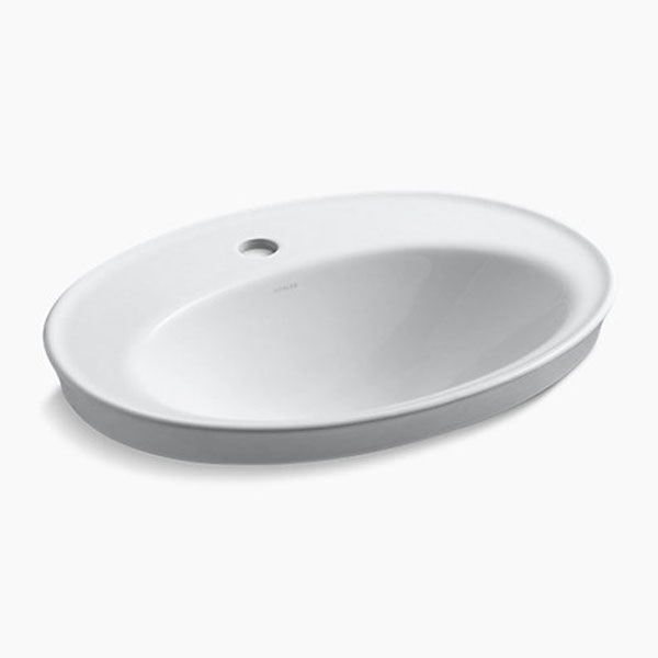 VASQUE SEMI ENCASTRER SERIF BLANC 559X426MM