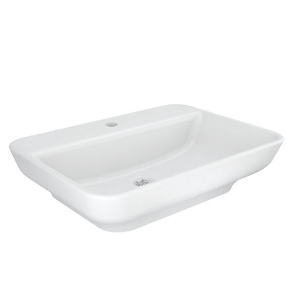 VASQUE A POSER BLANC TRACE 600X440MM