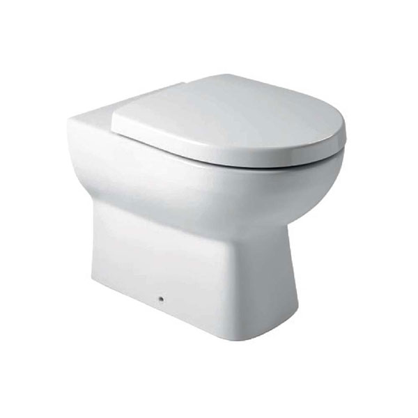 CUVETTE POUR WC HORIZONTAL PANACHE AVEC ABATTANT
