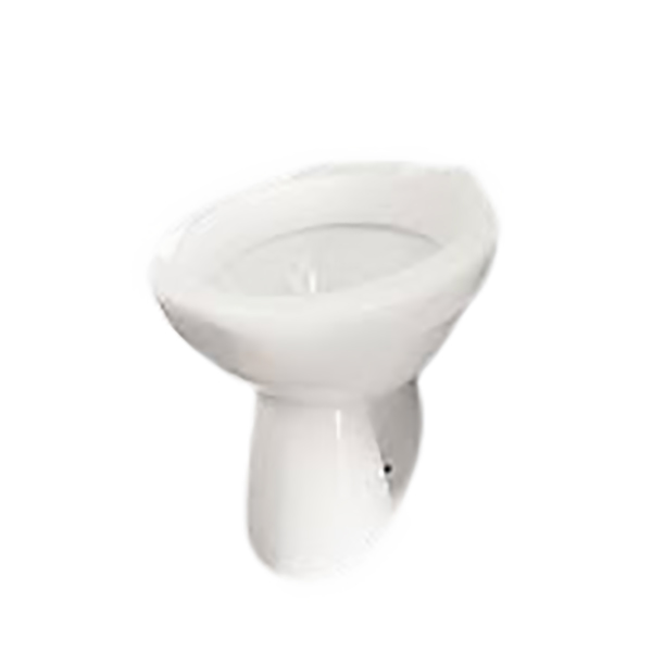 WC HORIZONTAL AVEC COUDE EN LAITON
