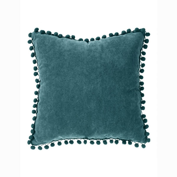 COUSSIN POMPONS CANARD 40X40