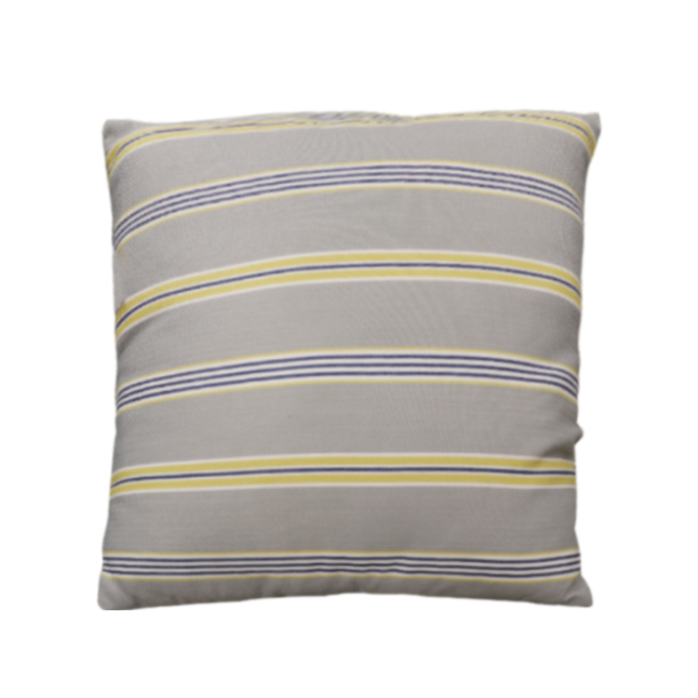 COUSSIN VELOURS TRESSE OCRE 40X40